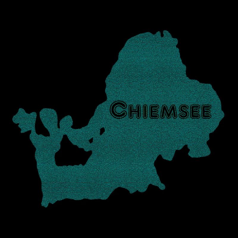 Chiemsee Silhouette