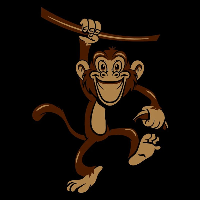 affe Liane banane