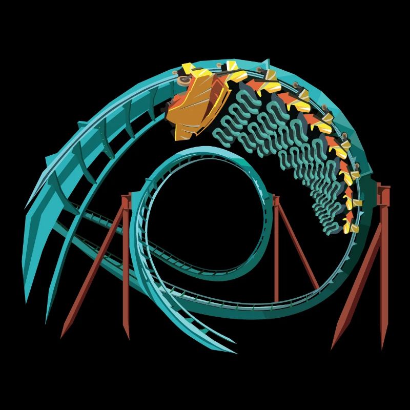 Kumba B & M Untersetzer - Busch Gardens Design