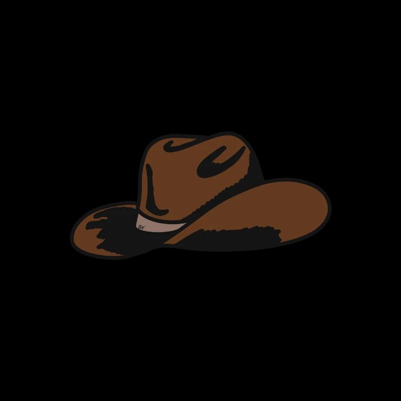 Brauner Cowboyhut