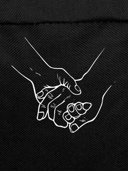Drawing friendship hands fingers