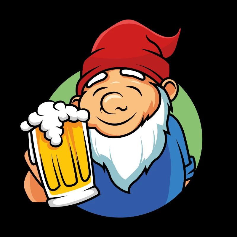 garden gnome beer dwarf