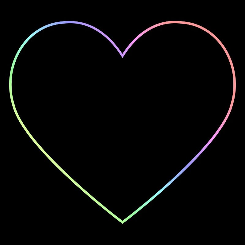 Regenbogen Herz Regenbogenherz