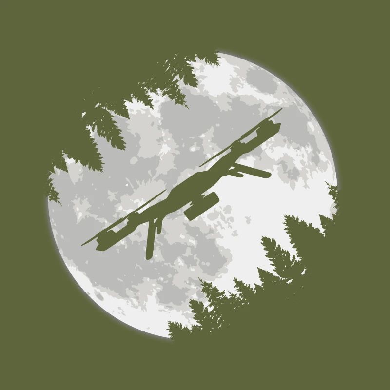 Drone gift idea Drone moon drone pilot