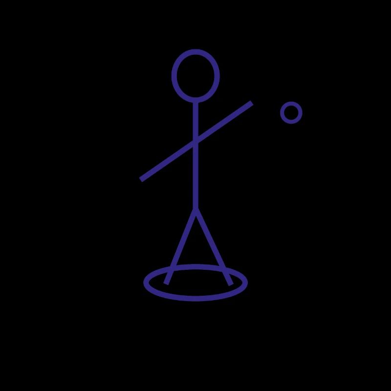 blue geometric petanque