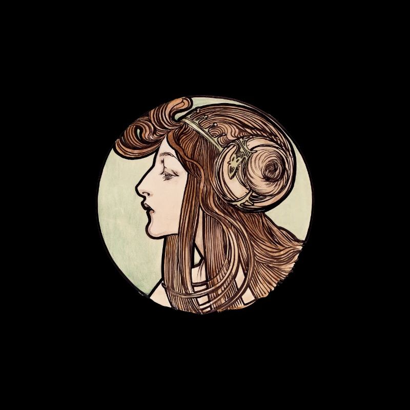 Alphonse Maria Mucha Glasmalerei # 3