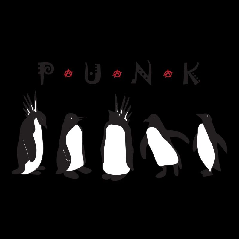 Punk penguins