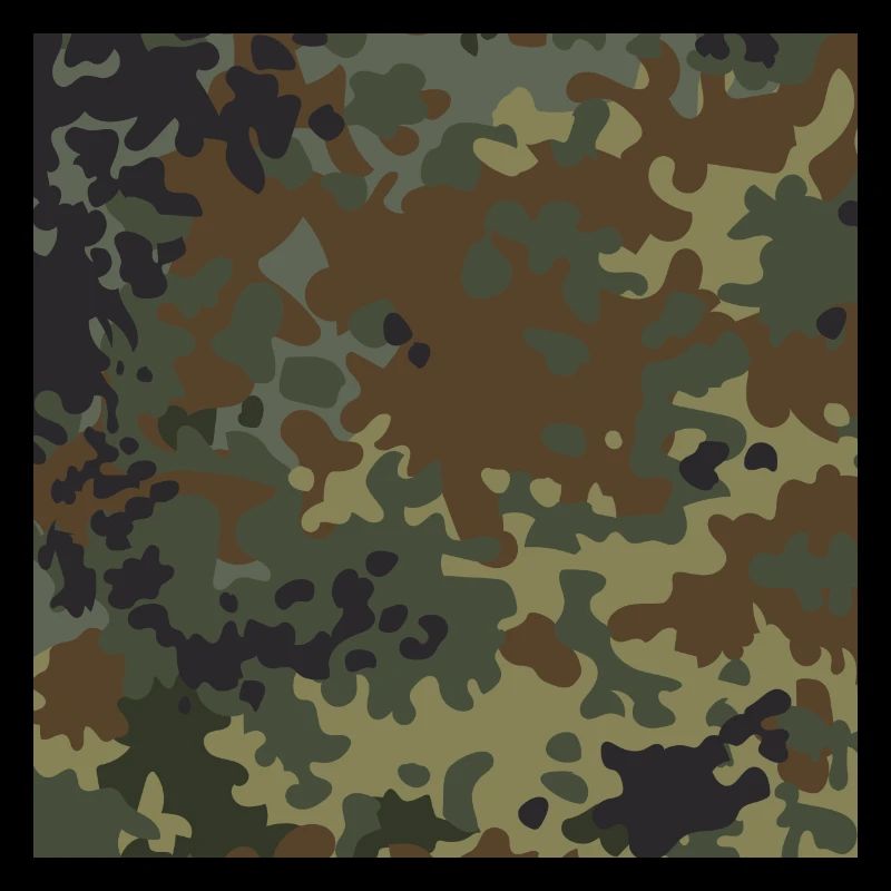 Deutsche Flecktarn-Tarnung