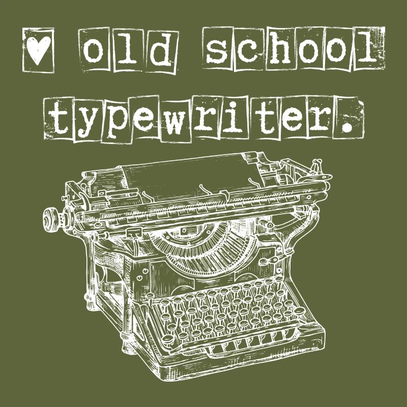 Old school typewriter
