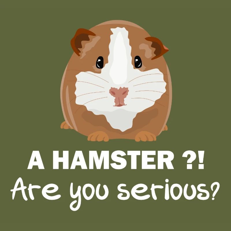 Pas de hamster - cadeau de cochon d'Inde