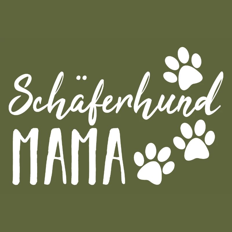 Schäferhund Mama