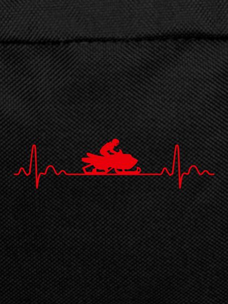 Heartbeat Snowmobile Snowmobiling Winter Gift