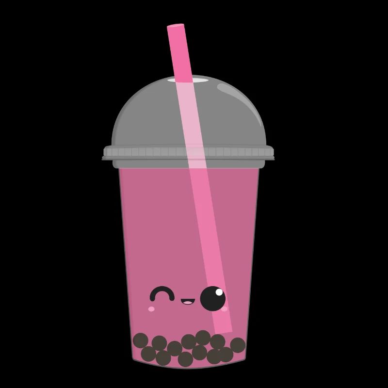 Kawaii Bubble Tea Cherry