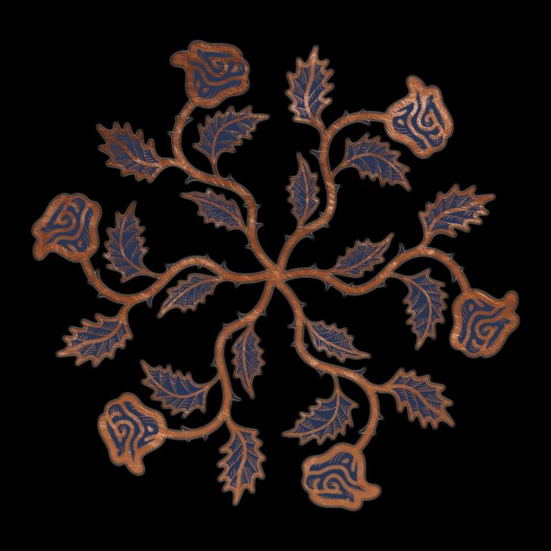 Copper roses