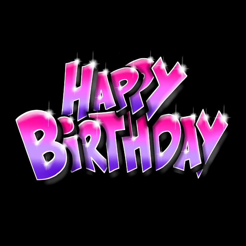 Graffiti Happy Birthday