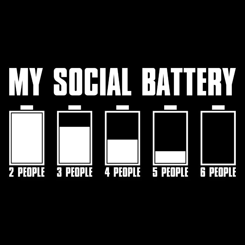 My social battery introvert gift