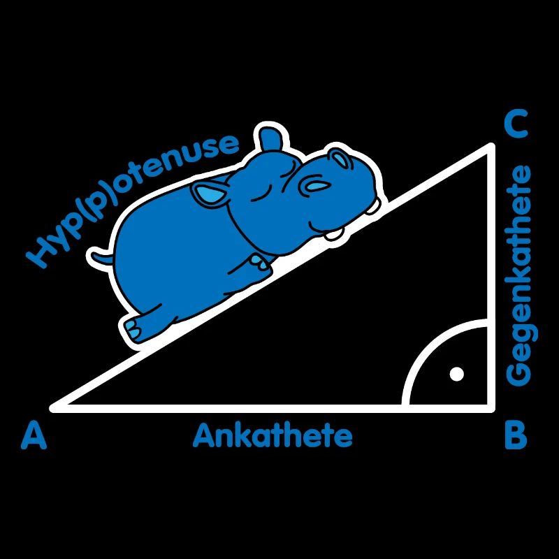 Mathematics Humor Hypotenuse