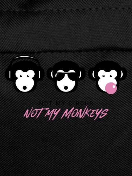 Muniax Monkeys Pink