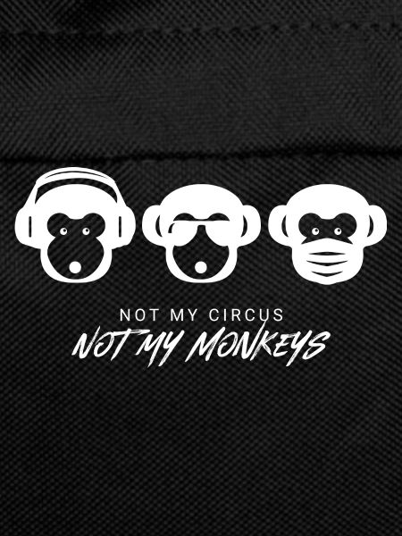Muniax Monkeys Mask White