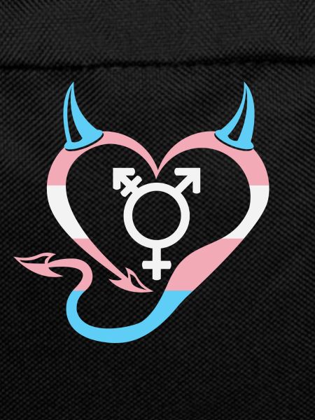 Devil's Heart Transgender with Symbol