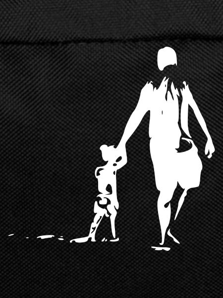 Father and daughter bright