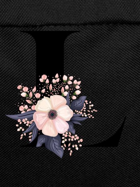 letter L flowered