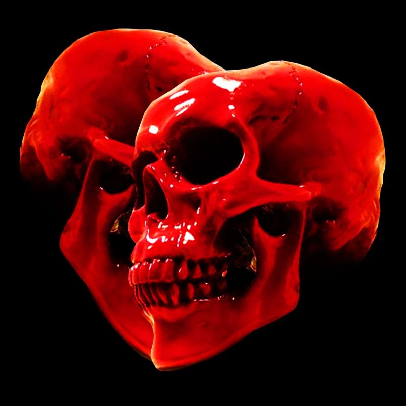 skull heart 1
