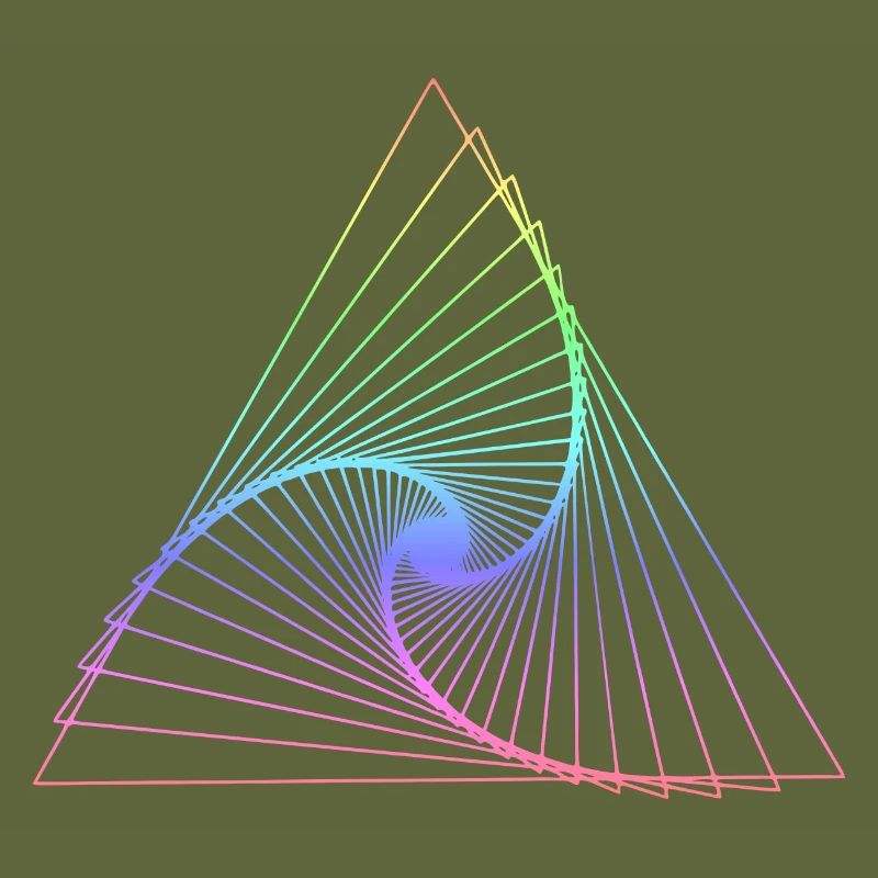 triangle rainbow