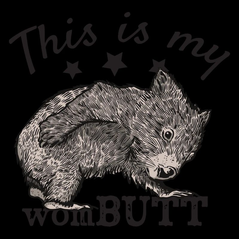Wombat Vombatidae Kangaroo Rodent Australia