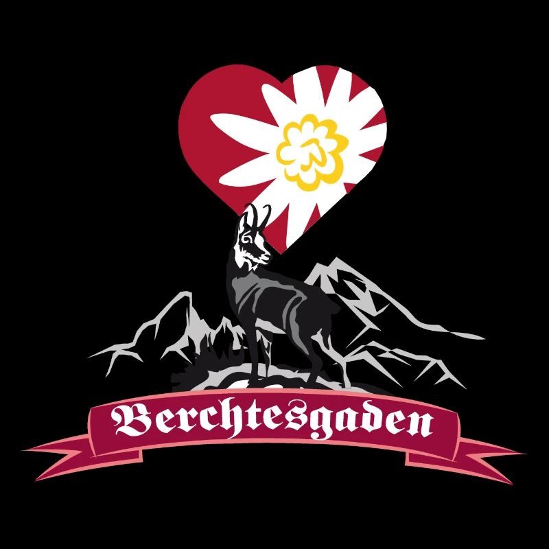 Berchtesgaden Watzmann Gams Herz