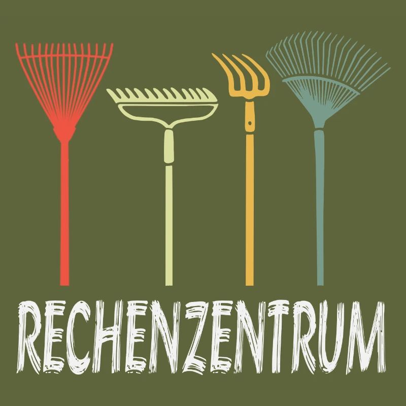 Rechenzentrum Gärtner Nerd Computer Spruch Garten