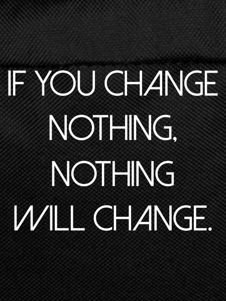 change nothing saying inspiration change