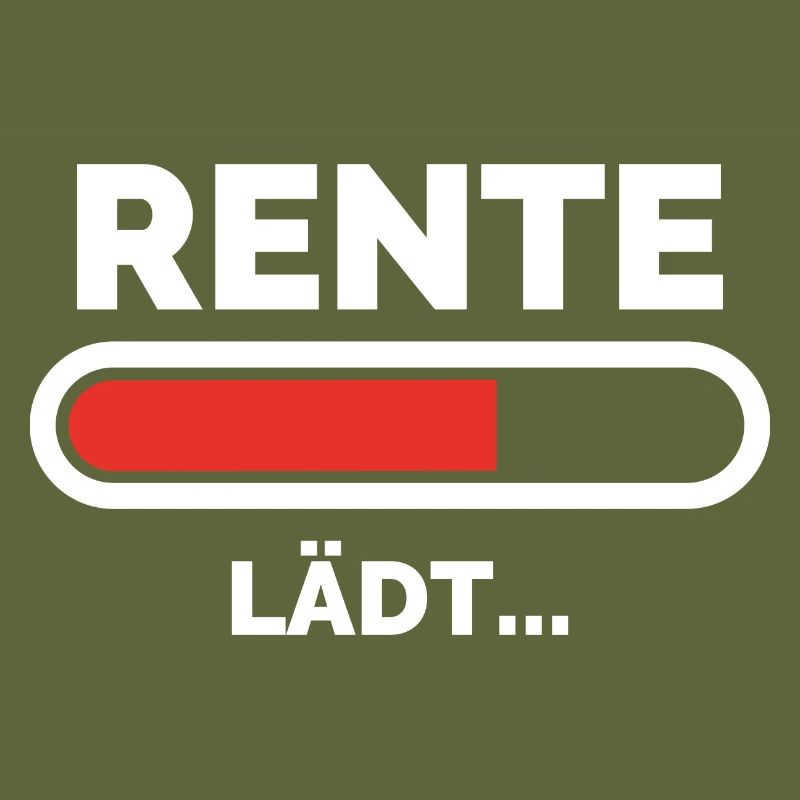 Rente lädt Spruch Geschenk Hobby