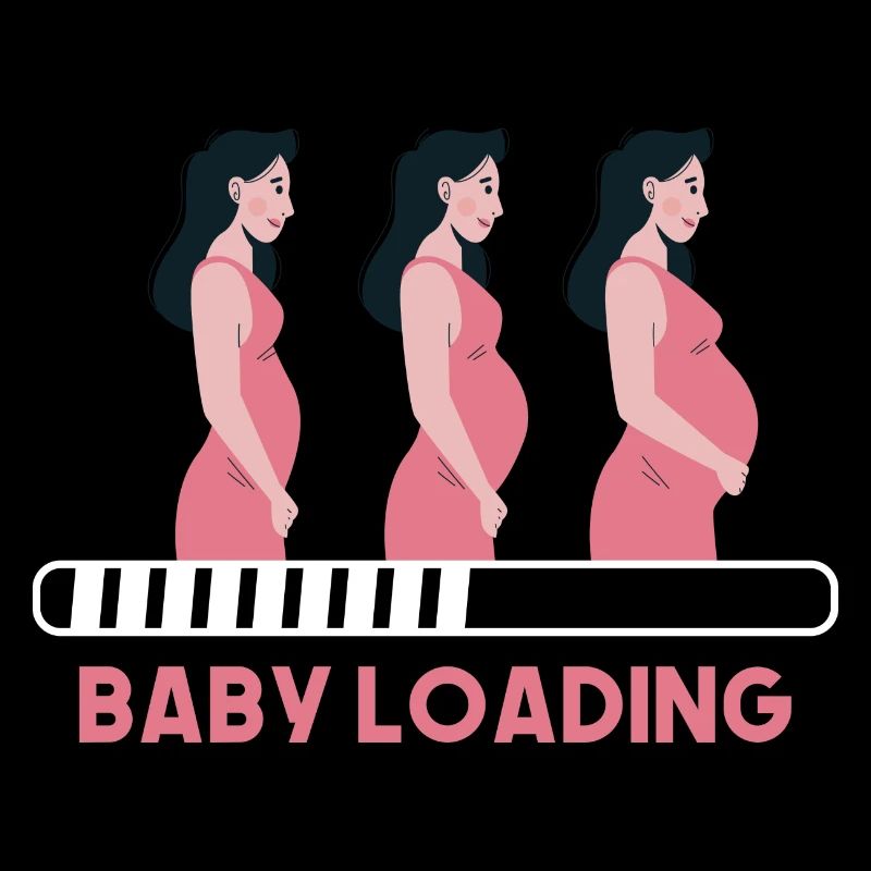Bébé en cours de chargement ... bébé ventre bébé