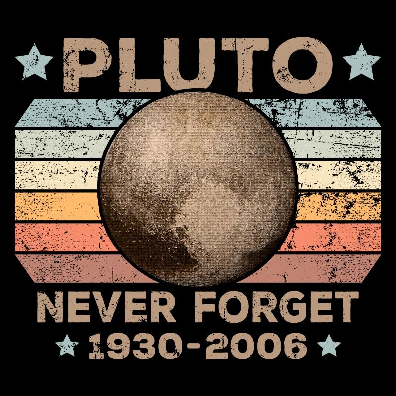 Pluto Never Forget Astronomy Space