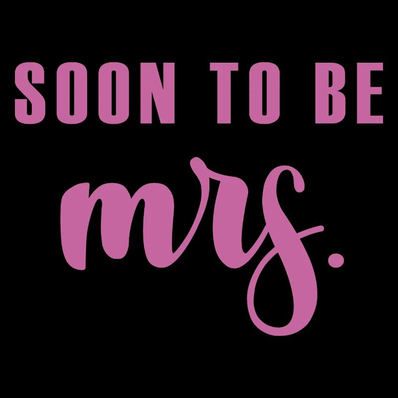 Soon to be MRS Geschenk Bräutigam Hochzeit Ehe