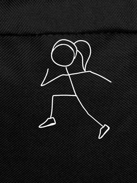 Running woman