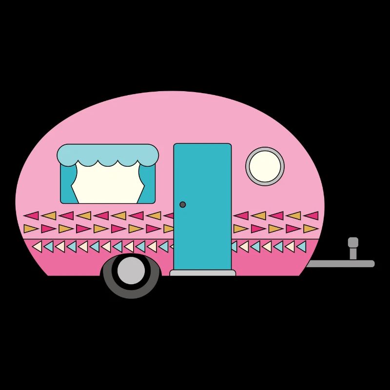 Caravane Camping Drôle