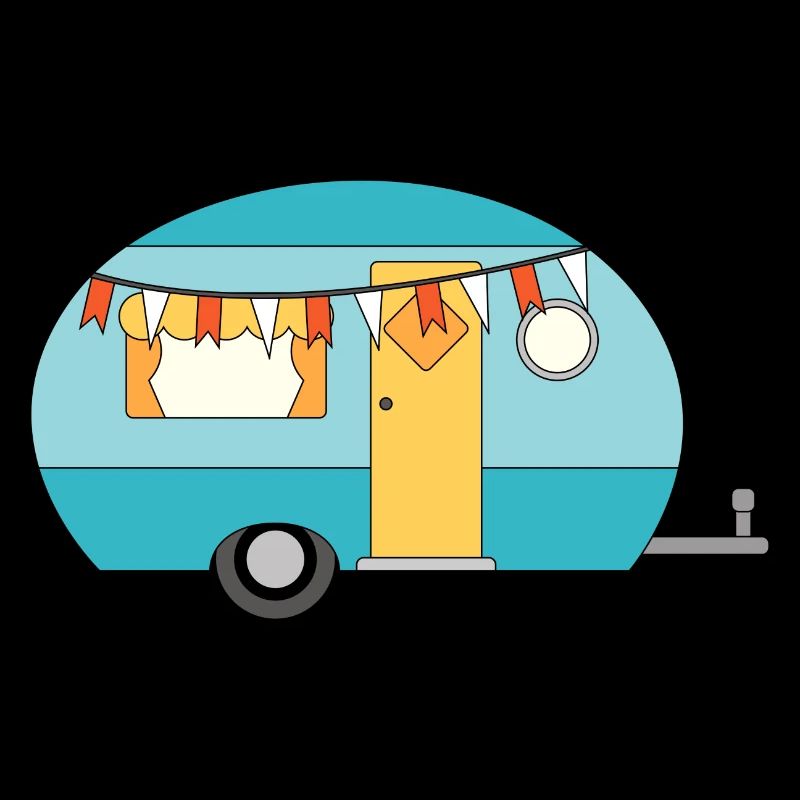 Caravane Camping Drôle
