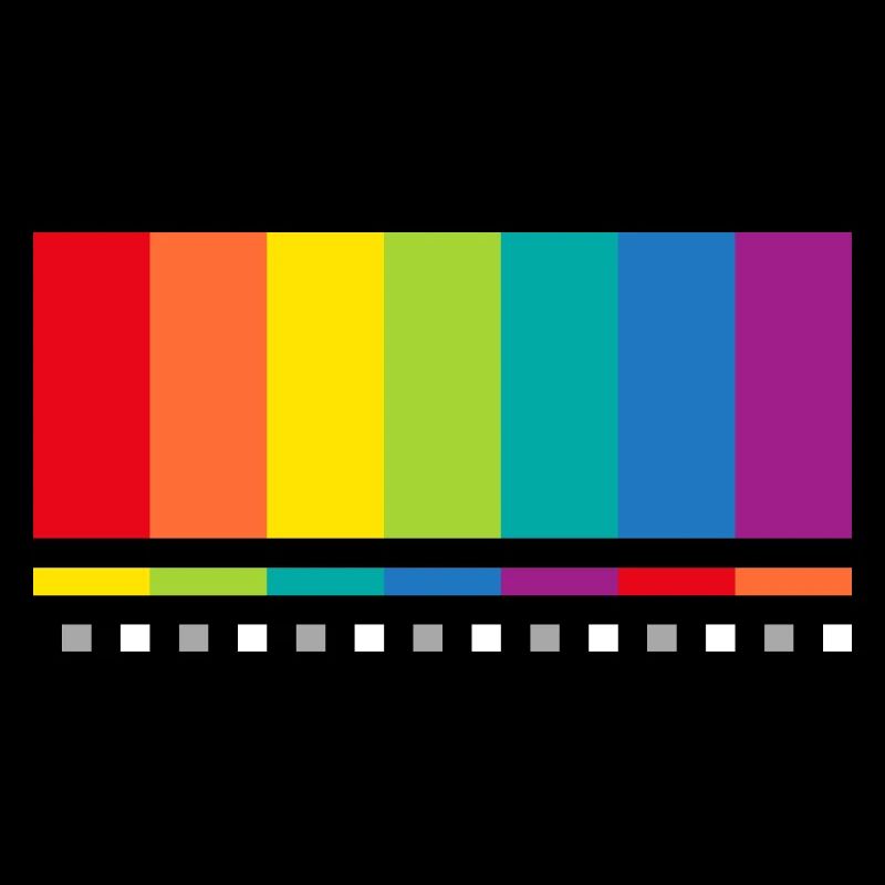 Fernseher Testbild Big Bang Screenshot Mac Display