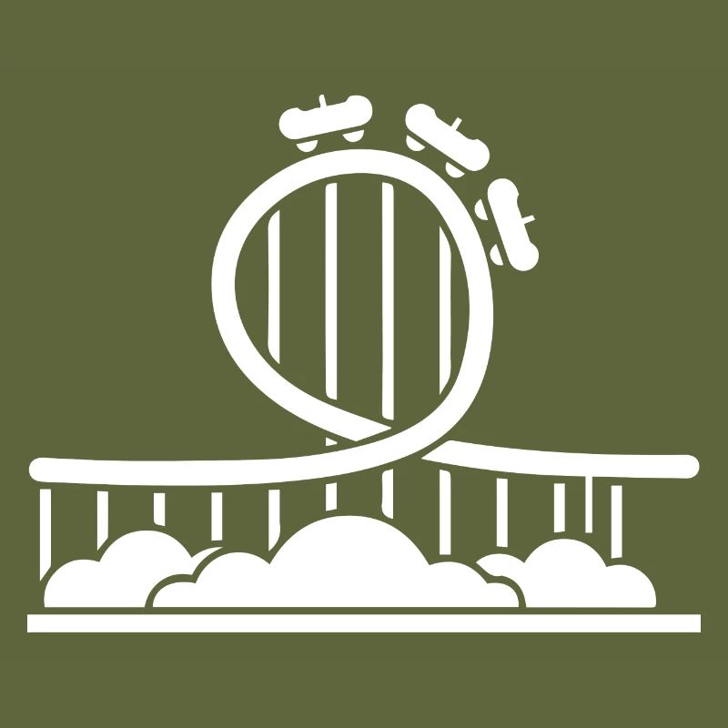 Rollercoaster Achterbahn