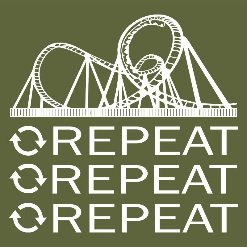 Rollercoaster Achterbahn