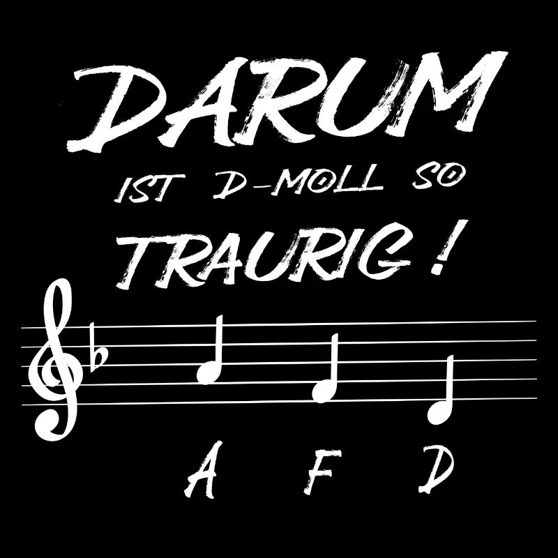 Darum ist d-mol traurig AFD