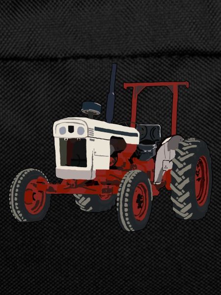 Weisser Traktor