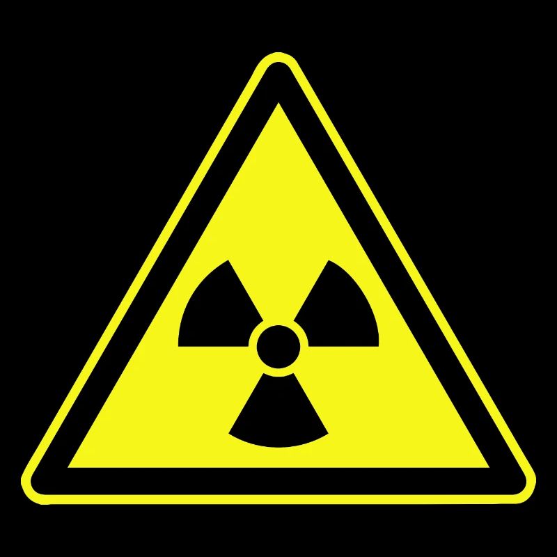 Nuclear Radiation, Warning Ionizing Radiation