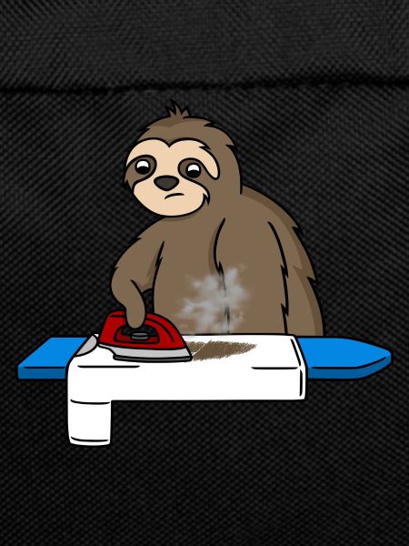 Sloth irons very slowly