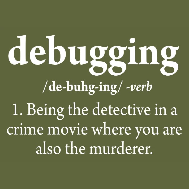 Debuggen von Definitionscode-Softwareentwickler