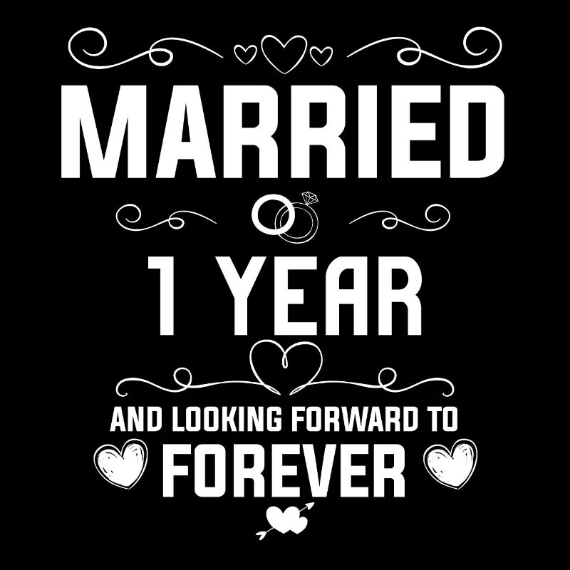 1. Hochzeitstag