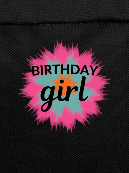 Birthday Girl tie dye