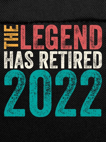 The legend is retired, retired